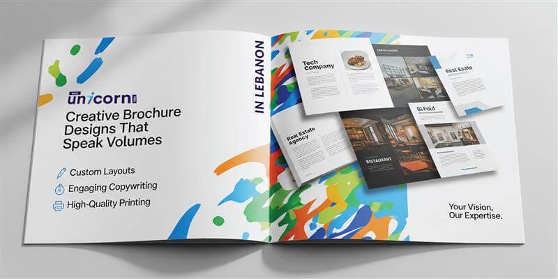Stand Out with Lebanon’s Best Brochure Design Services – TechUnicorn Labs™